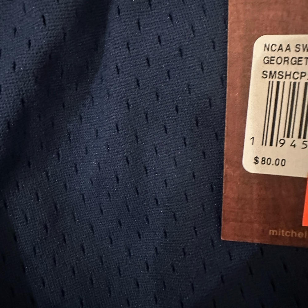 Georgetown Mitchell & Ness Swingman Shorts Medium… - image 2